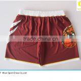 Custom Soft Shorts Competition Basketball Shorts Made in China thumbnail-1