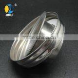 2016 Factory Customized 70mm Silver Cocktail Shaker Stainless Steel Lid for Mason Jar thumbnail-5