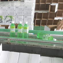 Fruit Flavour Aloe Drink 500ml PET Bottle With High Content of Big Natural Aloe Suspended Pieces