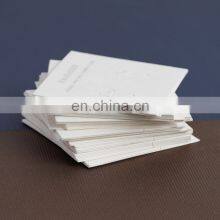 PandaSew 8x8cm or 6x6cm White Custom Logo Printed Jewelry Holder Earring Necklace Display Packaging Cards Jewelry Tags thumbnail-5