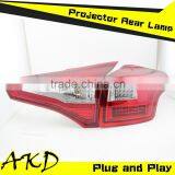 AKD Car Styling Toyota RAV4 Tail Lights RAV4 LED Tail Light New RAV4 Led Rear Trunk Lamp DRL+Turn Signal+Reverse+Brake thumbnail-1