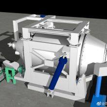 Natural Gas Pure Oxygen Combustion Ironmaking Rotary Furnace, Low Consumption and Energy Saving, Pure Oxygen Burner