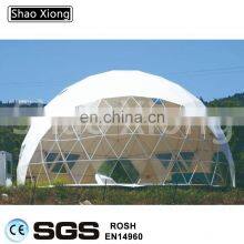 10m Geodesic Dome Tent Inflatable Dome Canvas Camping Tent For Sale thumbnail-3
