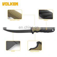 New TPR&ABS Fishing Knife Outdoor Camping Light Fish Fillet Knife With Black Coat and Scabbard Safety Fish Knife thumbnail-4