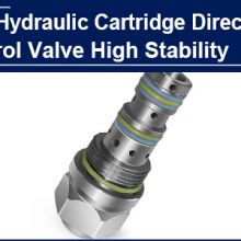 Hydraulic Cartridge Directional Control Valve High Stability