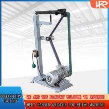 Reliable quality grinding and polishing vertical soft sanding belt grinder machine