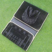 Factory Hot Selling Fashion Islamic Foldable Praying Rug Sajadah Travel Muslim Wholesale Prayer Mats With Backrest thumbnail-5