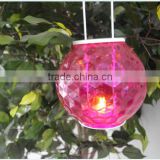 clear hanging lanterns in trees