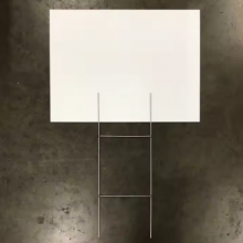 Decorative Lawn Signs – Double-Sided 4mm Correx Board With H-Stakes thumbnail-3