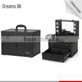 Small Pvc Makeup Case With Light and Mirror