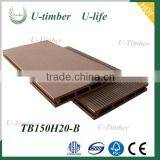 Hollow Outdoor Wood Plastic Composite Wood Decking thumbnail-5