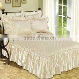 3Pcs Satin Bedspread Set thumbnail-5