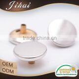 Wholesale Accessories Round Custom Metal Press Snap Buttons For Leather
