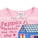 100% Cotton Summer Children Clothing New Cartoon Girl Dresses thumbnail-3