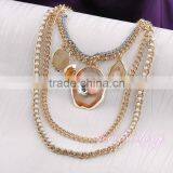 Wholesale Crystal Jewellery Latest Design Beads Necklace thumbnail-2