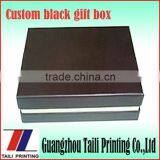 Custom Luxury Black Gift Box With Lid