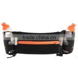 Hydration Belt for Runners, Water Bottle Belt With Waist Pack & Earbud Access, Fits Large Smartphones I.e. w/ 2 BPA Free 10oz Bo thumbnail-4