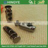 Two Hole Stoppers Spring Clothing Stopper Metal Spring Stopper thumbnail-1