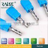 2 Flute 45 Degree Helix Japan Hard Metal End Milling Cutter for Aluminum/Hard Metal Milling Aluminum CNC Cutter