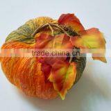 New artificial Harvest decoration pumpkin with leaves