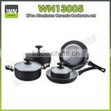 Forged Aluminium Grantie Marble Coating Cookware Set