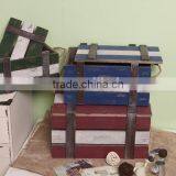 2015 New Design Decorative Wooden Storage Box Sets of 3