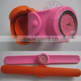 Profession manufacturer pink pvc kids' watch wristband