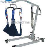 With sling manual hydraulic lifter