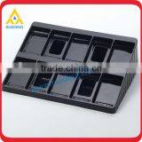 Plastic Flocking Blister Tray Container for Bottled Cosmetic/wine