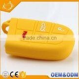 Car Key Spare Parts Full Size Personalized Silicone Key Cover for Jeep
