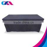 Wholesale Customs Exhibition Promotion Table Cloth Design,no Moq Trade Show Any Logo Print Table Cloth thumbnail-4