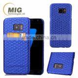 Hot Sale Scale Pattern Skin Leather Case, PC Hard Cover With Card Slot on the Back for Iphone 6S/6 Plus thumbnail-5