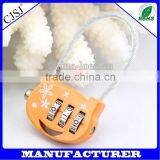 Hot Sale 3 Digit Resettable Luggage Lock, Combination Padlock, Cable Lock CH-011 thumbnail-1