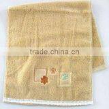 6PC New Cotton Hand Face Towel Washcloths Flower Lace thumbnail-1