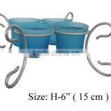 T-light Holder , T-light With Glass Votive, T-light Holder, Christmas T-light thumbnail-1