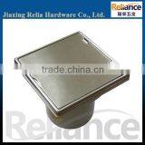 SS304 316 Stainless Steel Bathroom Floor Drain With Plastic Pipe