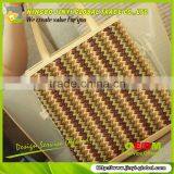 2013 Clear Pvc Split Joint With Woven Material Ladies Woven Beach Bag thumbnail-1