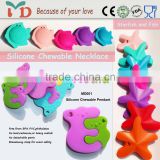 Hot sale amber teething chew / silicone teether teething accessories for babies