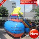 Popular Sponge Bob Inflatable Slide