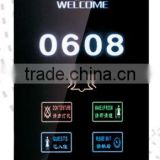 Hotel Led wall touch switch , touch control switch,electronic doorlpate,touch saver
