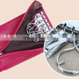 2015 Personlized Leather Ladies Key Bag/chain for Traveling