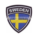MACHINEREY SWEDEN CREST FLAG EMBROIDERED PATCH