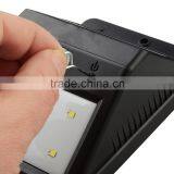 LED Outdoor Solar Sensor Wall Light With 8 LED Pure Light Control Solar Garden Light thumbnail-4