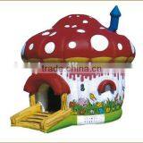 Small Inflatable Bouncer Series Mushroom Bounce House Theme Playground thumbnail-1