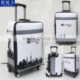 Waterproof Full Printing Luggage PU Bag Durable Heavy Duty Travel Bag