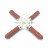 Wholesale Of Chakra Energy Generator : Red Jasper Shreeyantra 4 Point Energy Generator Tool