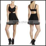 2015 Summer Crossed Cutout Sexy Strap Tight Fashion Bodycon Dress- SYK15040 thumbnail-1