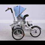 Baby Products 2015 New Products Kids Trailer Mother and Baby Bike Stroller Baby Pram 3 Wheel Baby Stroller thumbnail-6