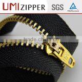 new fashion designer YG head semi auto lock zipper slider jeans zipper