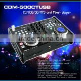 CDM-500CTUSB Professional CD USB SD Mp3 Audio DJ Mixer Player
